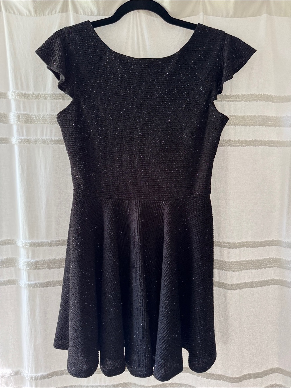 Classic Black Fit-and-Flare Dress